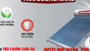 Máy nước nóng năng lượng mặt trời chính hãng