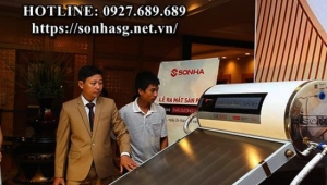 Phân phối máy nước nóng năng lượng mặt trời Sơn Hà tấm phẳng