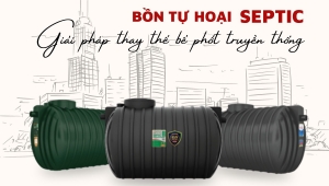 [CÔNG NGHỆ MỚI] Bồn tự hoại Sơn Hà Septic tại Bắc Ninh