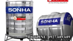 Cung cấp bồn nước inox Sơn Hà 1000l