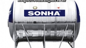 Cung cấp bồn nước inox Sơn Hà 1000 lít ngang