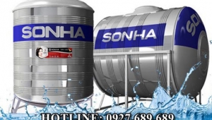 Phân phối bồn nước inox Sơn Hà 1500l