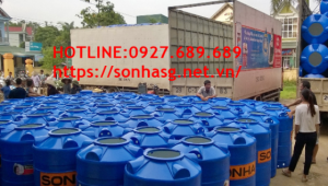 Bồn nước nhựa Sơn Hà chất lượng giá rẻ