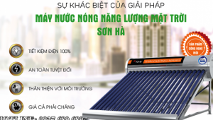 Mua máy nước nóng năng lượng mặt trời Sơn Hà giá tốt