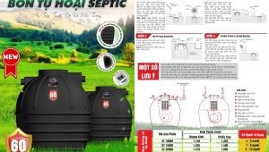 [HÀNG THẬT, GIÁ RẺ NHẤT] Bồn tự hoại Sơn Hà Septic tại Thạch Thất