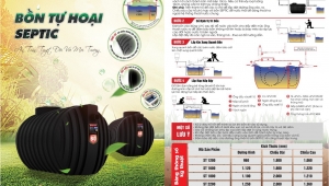 [GIÁ GỐC-SALE SỐC] Bồn tự hoại Sơn Hà Septic tại Vĩnh Phúc