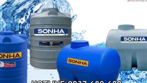 Đại lý bồn nước nhựa Sơn Hà chính hãng, giá tốt