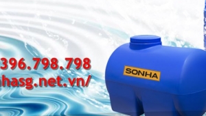 Đại lý phân phối bồn nước nhựa Sơn Hà chính hãng giá tốt