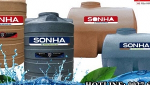 Phân phối bồn nước nhựa Sơn Hà 1500l