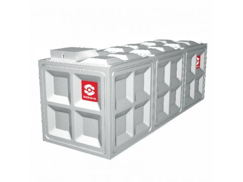 Bể nước ngầm vuông 1000L