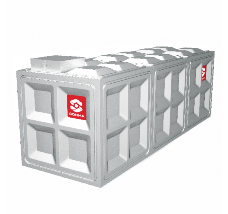 Bể nước ngầm vuông 1000L