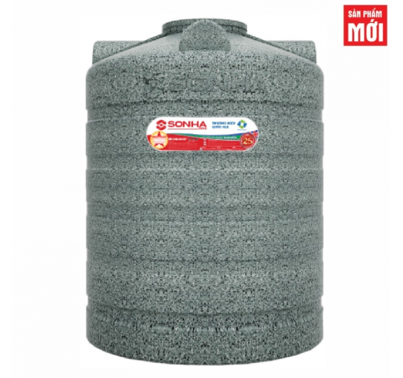 Bồn nhựa Vân Đá 2000L Đứng