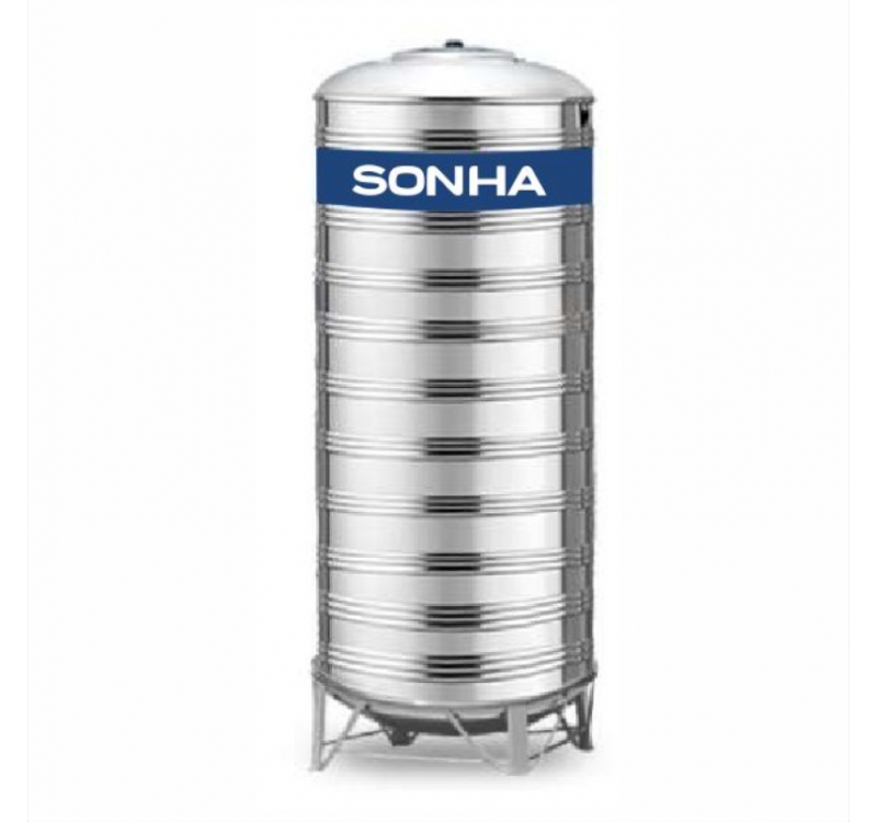 Bồn Inox công nghiệp 15000L Đứng