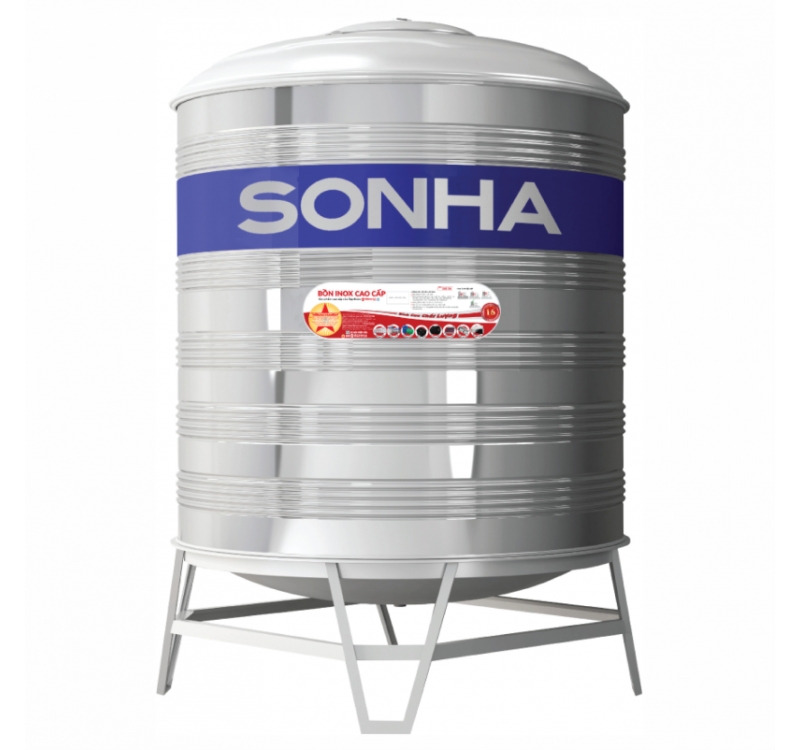 Bồn nước Inox 2500L đứng