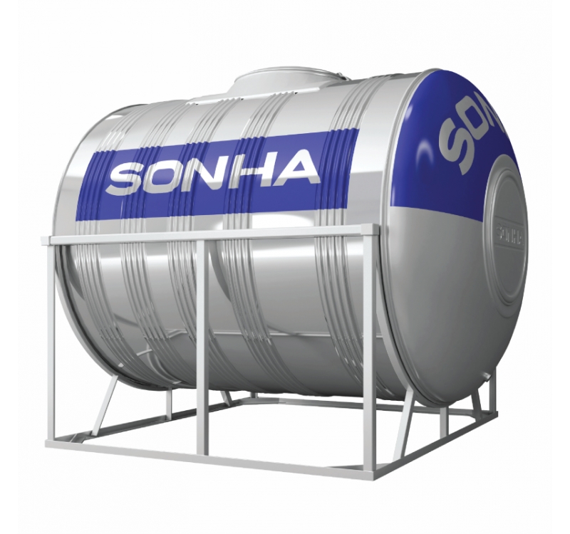 Bồn nước Inox 1500L Ngang