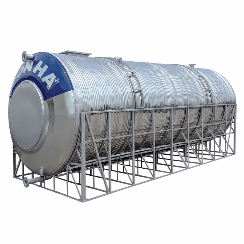 Thông số kỹ thuật bồn inox công nghiệp 7m3 ngang