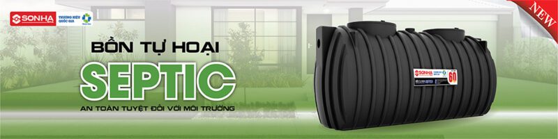 Bồn nhựa chất lượng khi mua hàng chính hãng tại Sơn Hà 