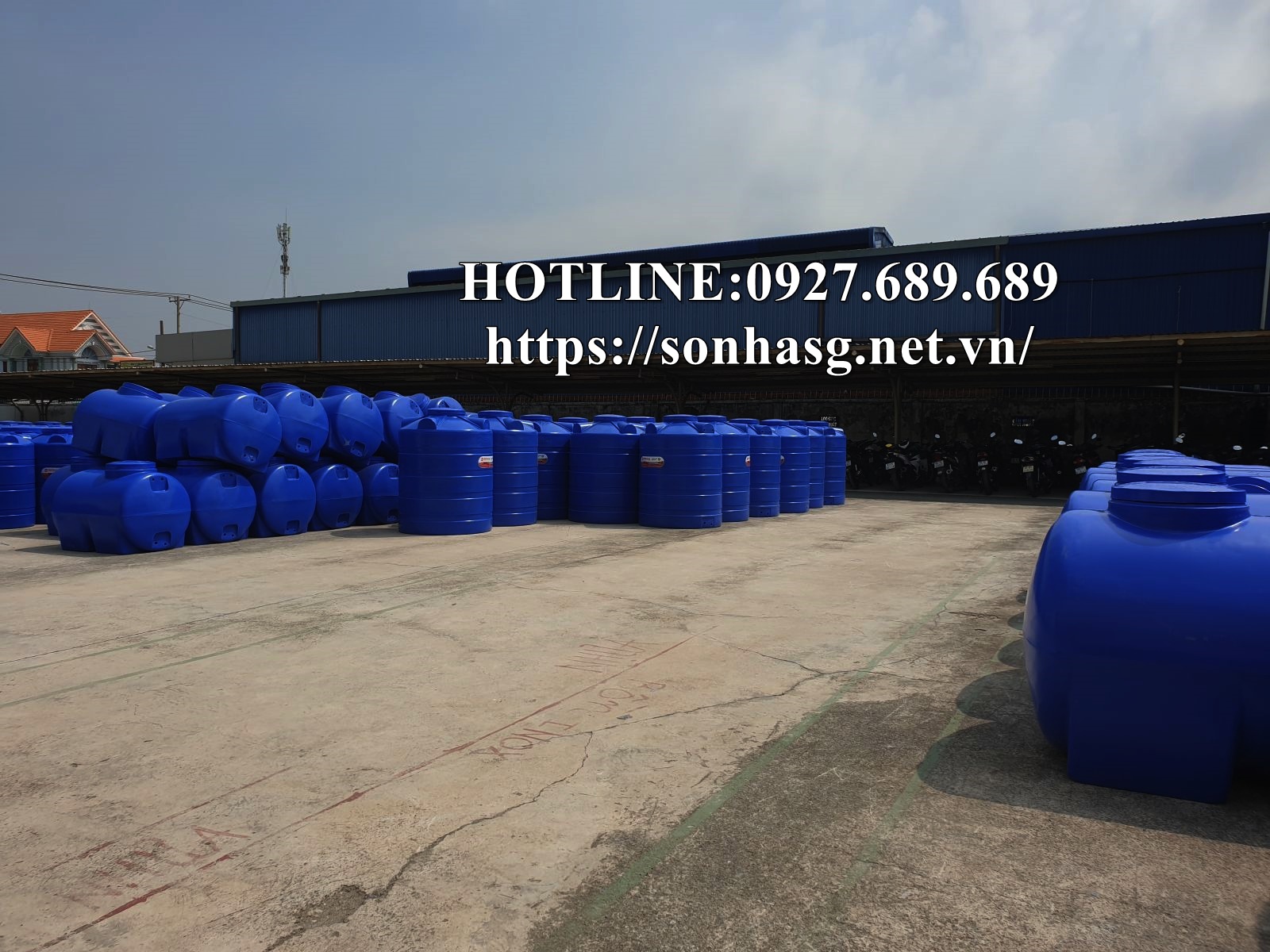 Đại lý cung cấp bồn nước nhựa Sơn Hà uy tín