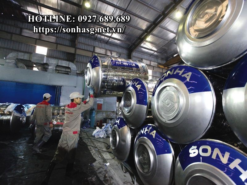 Hệ thống đại lý phân phối bồn nước inox Sơn Hà