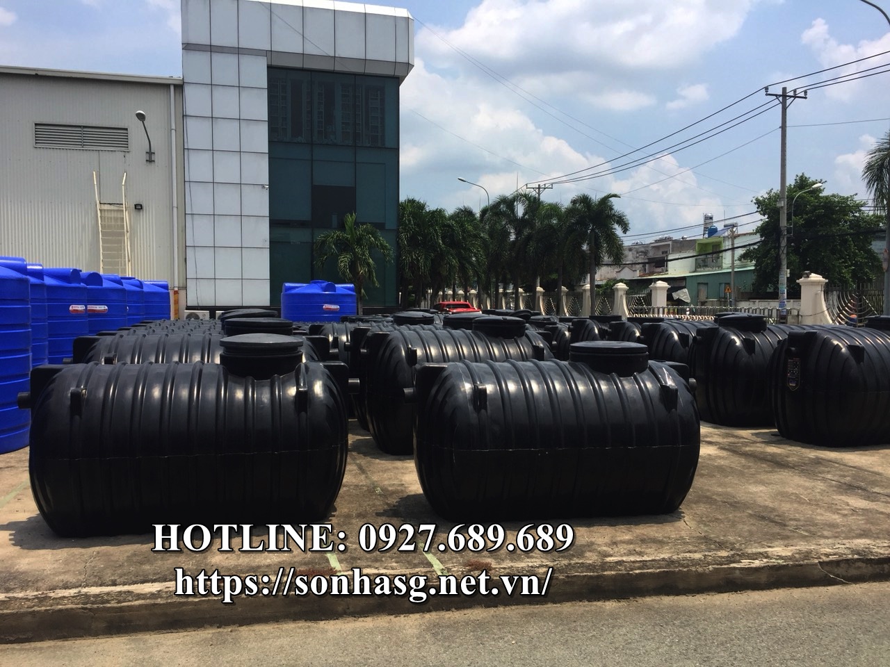 Hệ thống đại lý phân phối bồn tự hoại Septic Sơn Hà