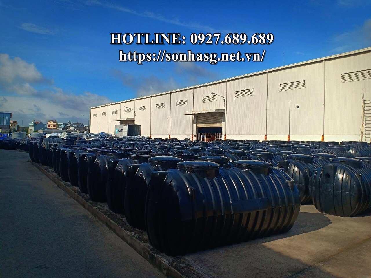 Hệ thống nhà phân phối bồn tự hoại Sơn Hà chính hãng