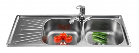 Hình ảnh chậu rửa chén inox 201