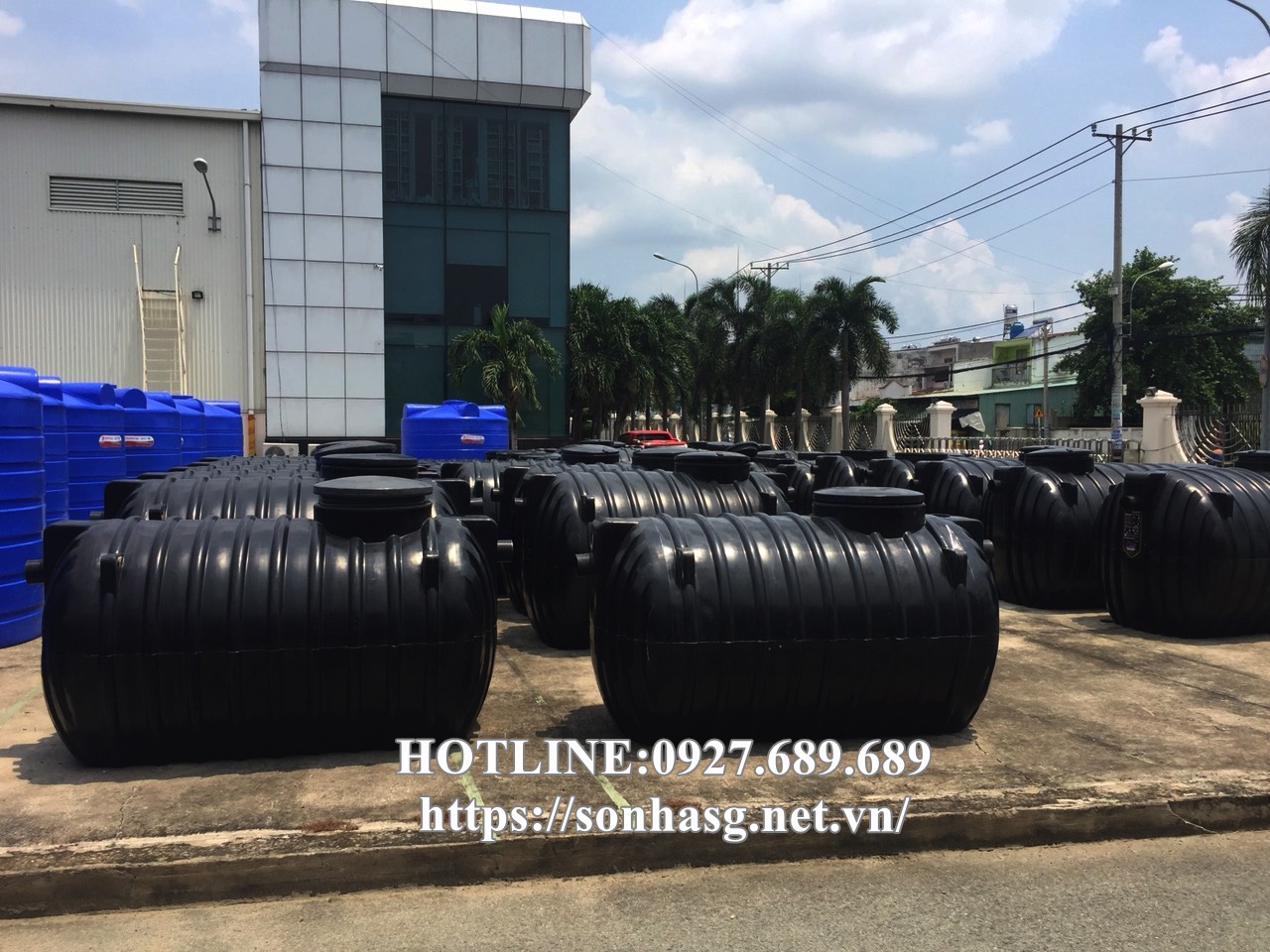 Đại lý phân phối bồn tự hoại Sơn Hà