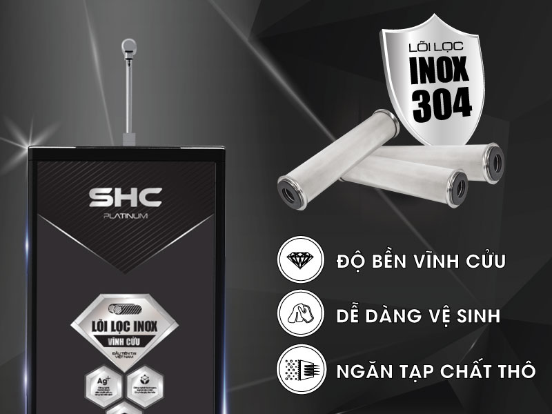 Lõi lọc Inox đầu tiên tại Việt Nam