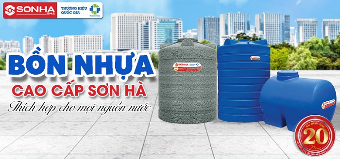Bồn nước Sơn Hà tự hào là thương hiệu Quốc Gia